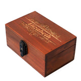Awerise Personalized Wooden Keepsake Box w/Lock Key, Custom Jewelry Box, Bridesmaid Box, Mother Gift Awerise