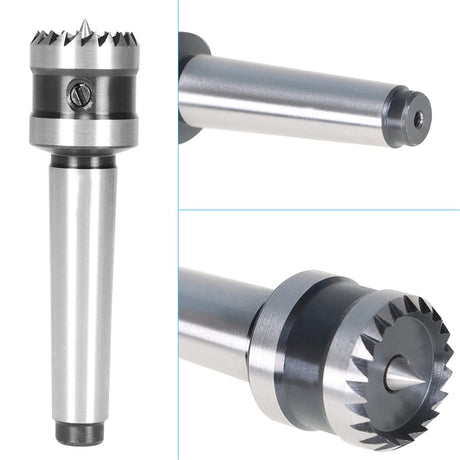 findmall 2MT Wood Turning Tool with 1-Inch Crown Super Wood Lathe Drive Center for Wood and Metalworking Lathe Drive Center findmall