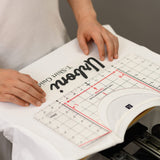 Standard Size - Tshirt Ruler Guide for Vinyl Alignment, T Shirt Rulers to Center Designs, T Shirt Ruler Alignment Tool Placement, Tshirt Guide Ruler Urboni