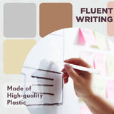 12 Pack Fine Tip Dry Erase Magnetic Markers with Eraser Cap, Magnetic Dry Erase Liquid Chalk Markers Pen Whiteboard Markers for School Office Home Pajean