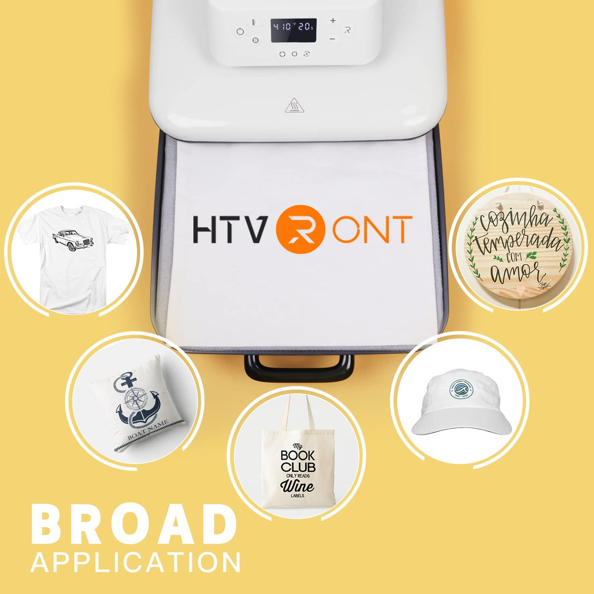 HTVRONT Auto Heat Press Machine for T Shirts - 15x15 Smart T Shirt Press Machine with Auto Release - Professional Heat Press for Sublimation, Vinyl, HTVRONT