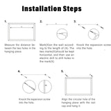 Black Cork Board Bulletin Board, 17.7"X 13.3" pin Boards for Walls, Oak Wood Finish Frame, Wall Mounted Cork Board for Office Home and School(Pins, BGJRBY