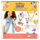Just My Style Sparkling Jelly Jewelry, Make Your Own Squishy Jewelry, Create 25 Pieces of Jelly Jewelry, Fun Weekend or Sleepover Activity, Great Just My Style