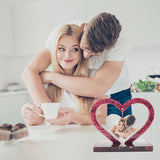 2 Set 3D Photo Frame Resin Molds, FineGood Heart Shape Silicone Molds for Resin, DIY Personalised Picture Frame Epoxy Resin Moulds Art Craft for FineGood