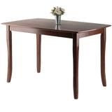 Winsome Inglewood Dining Table, Walnut, 47.24x29.53x29.13 Winsome