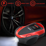 TEROMAS Tire Inflator Air Compressor, Portable DC/AC Air Pump for Car Tires 12V DC and Other Inflatables at Home 110V AC, Digital Electric Tire Pump TEROMAS