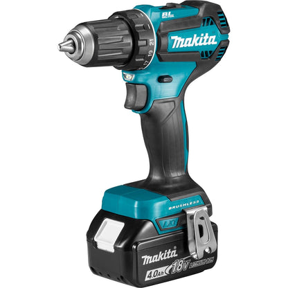 Makita XFD13SM1 18V LXT® Lithium-Ion Brushless Cordless 1/2" Driver-Drill Kit (4.0Ah) - WoodArtSupply