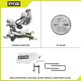 15 Amp 10 in. Sliding Compound Miter Saw RYOBI