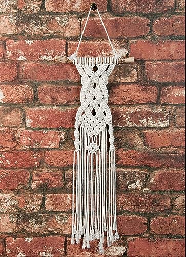 Solid Oak Small Format Macrame Kit-Celtic Braids - WoodArtSupply