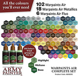 The Army Painter Complete Airbrush Paint Set and Airbrush Thinner - Air Brush Painting Set, Airbrush Painting Supplies, Warpaints Air Brush Paint The Army Painter