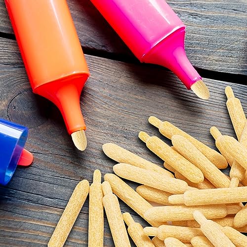 OIIKI 70PCS Replacement Marker Pen Tips, 28x4.5mm Acrylic Paint Marker Nib Tips, Paint Supplies for Marker Pens OIIKI