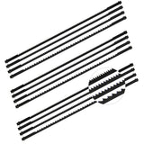 JTEX Scroll Saw Blade 5-Inch Pin End Assortment, 48 Pack, Replacement for Wen 3921, Delta, Ryobi, Dremel, Craftsman, Penn State and All 15in. and JTEX