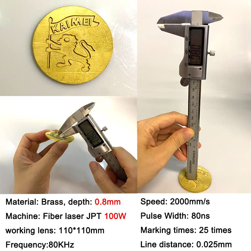 US Stock Ovsuqu Galvo Laser JPT M7 MOPA 100W Fiber Laser Machine 300x300mm Working Lens Fiber Laser Engraver Cutter on Metal+80D Rotary axis Ovsuqu