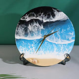 Fuerlun Large Resin Molds, 14 Inch Round Silicone Molds for Table, Round Stool, Epoxy Resin Casting Molds for Big Tray, Clock Fuerlun