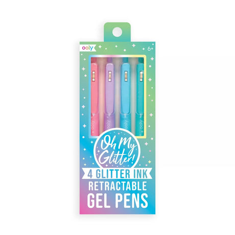 Oh My Glitter! Gel Pens - Set of 4 Ooly