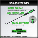 SWANLAKE Pick and Hook Set, Pick Tool Set for Car Auto Oil Seal/O-Ring Seal Gasket Pick Mini Hooks Puller Remover (6PCS) SWANLAKE GARDEN TOOLS