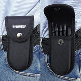 TYRWEEY 5-Piece Nail Setter Dual Head Nail Set & Dual Head Center Punch & Hinge Pin Remover Punch Set, Spring Loaded Center Hole Punch, Nail Setter TYRWEEY