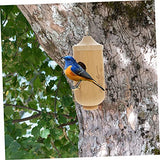 SUPVOX Hummingbird House Rustic Birdhouses Unfinished Birdhouses Outdoor Bird House Bird Breeder Outdoor Bird Aviary Small Outdoor Decoration Hanging SUPVOX