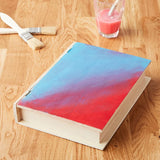 ArtMinds 9.75" Unfinished Wooden Book Box by Make Market - Ready-To-Decorate Wood Box for Trinkets, Coins, Jewlery, Valuables - Bulk 8 Pack Make Market