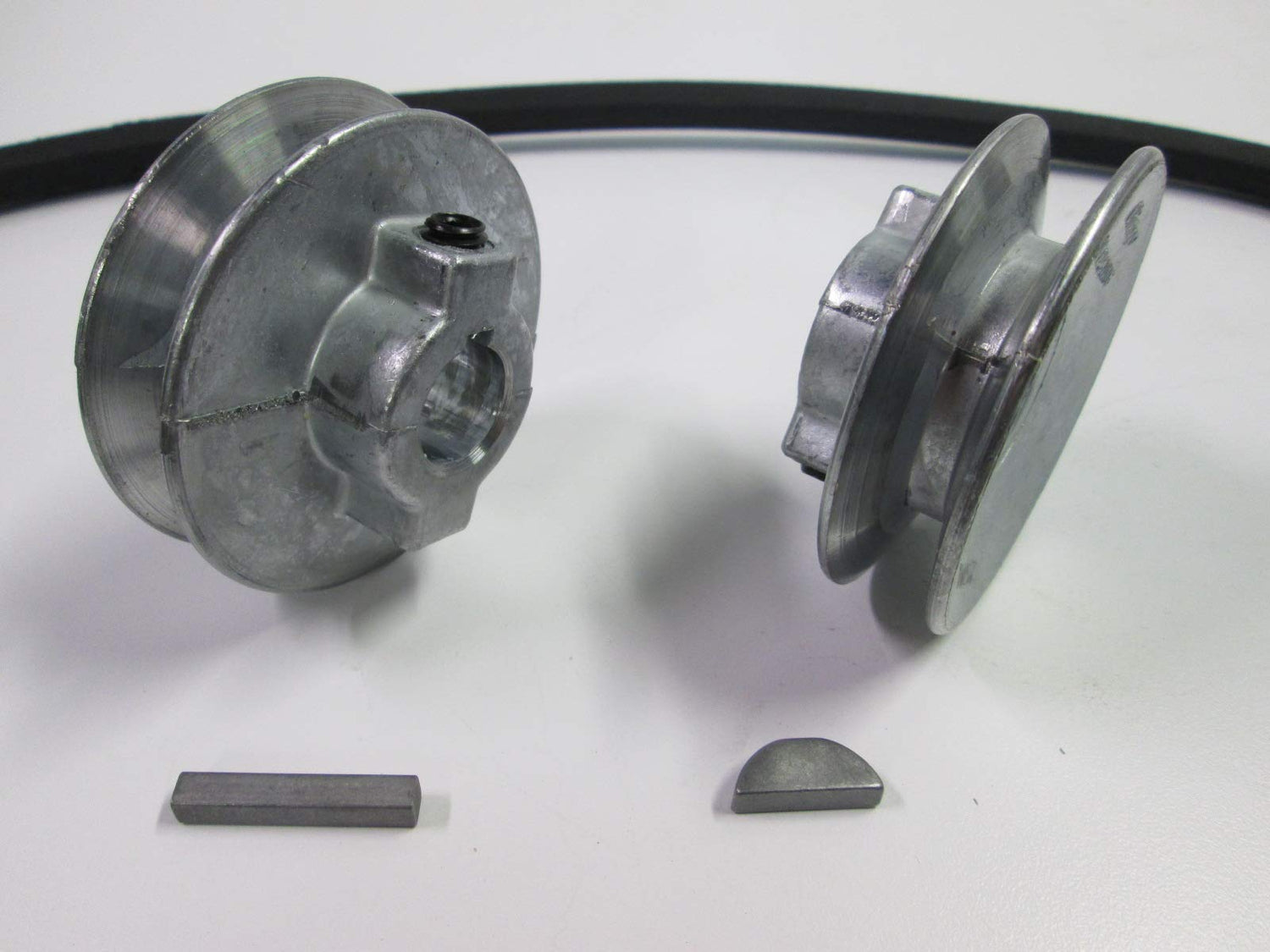 Sears Craftsman 10" Contractor Table Saw V-Belt Kit with 2 1/2" Pulley Set & Keys Or1More