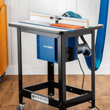 Router Table Dust Bucket w/Dual Port - Dust Collector Woodworking Bucket Mounted on Side or Back - Router Table Accessories Compatible w/Full-Size ROCKLER