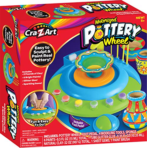 Cra-Z-Art Children’s Motorized Pottery Wheel Activity Set