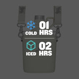 Stanley Legendary Classic Canteen Water Bottle - 1.1 QT - Stainless Steel Canteen with Strap and Leakproof Lid - Dishwasher Safe and BPA-Free, Cream STANLEY