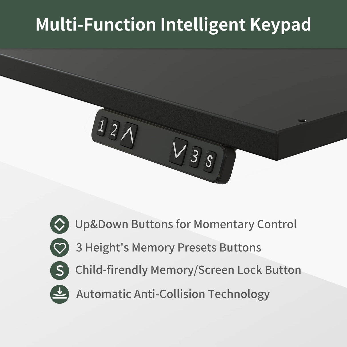 FEZIBO 63" L Shaped Standing Desk with LED Strip, Electric Triple Motor Sit Stand up Corner Desk Height Adjustable with Monitor Stand & Shelves, 2 FEZIBO