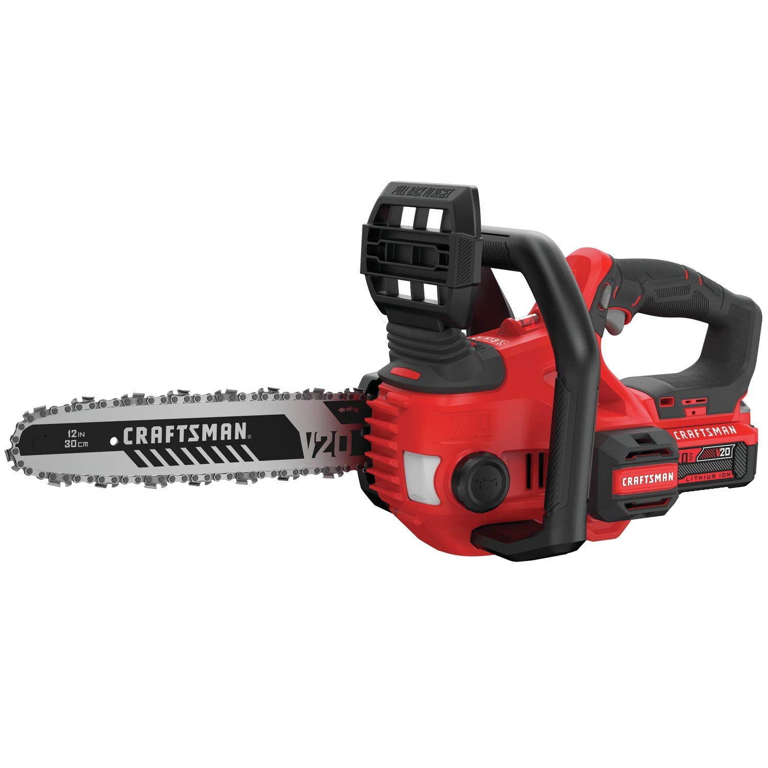 CRAFTSMAN V20* Cordless Chainsaw, 12-Inch (CMCCS620M1) - WoodArtSupply