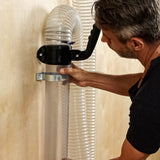 POWERTEC 70282 4-Inch Dust Collection Hose Floor Sweep Accessories Kit POWERTEC