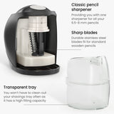 Arteza Pencil Sharpener and Electric Eraser Set, Black, for 8-mm Pencils, 20 Eraser Refills, Office Supplies for Teachers, Students, Classrooms, and ARTEZA