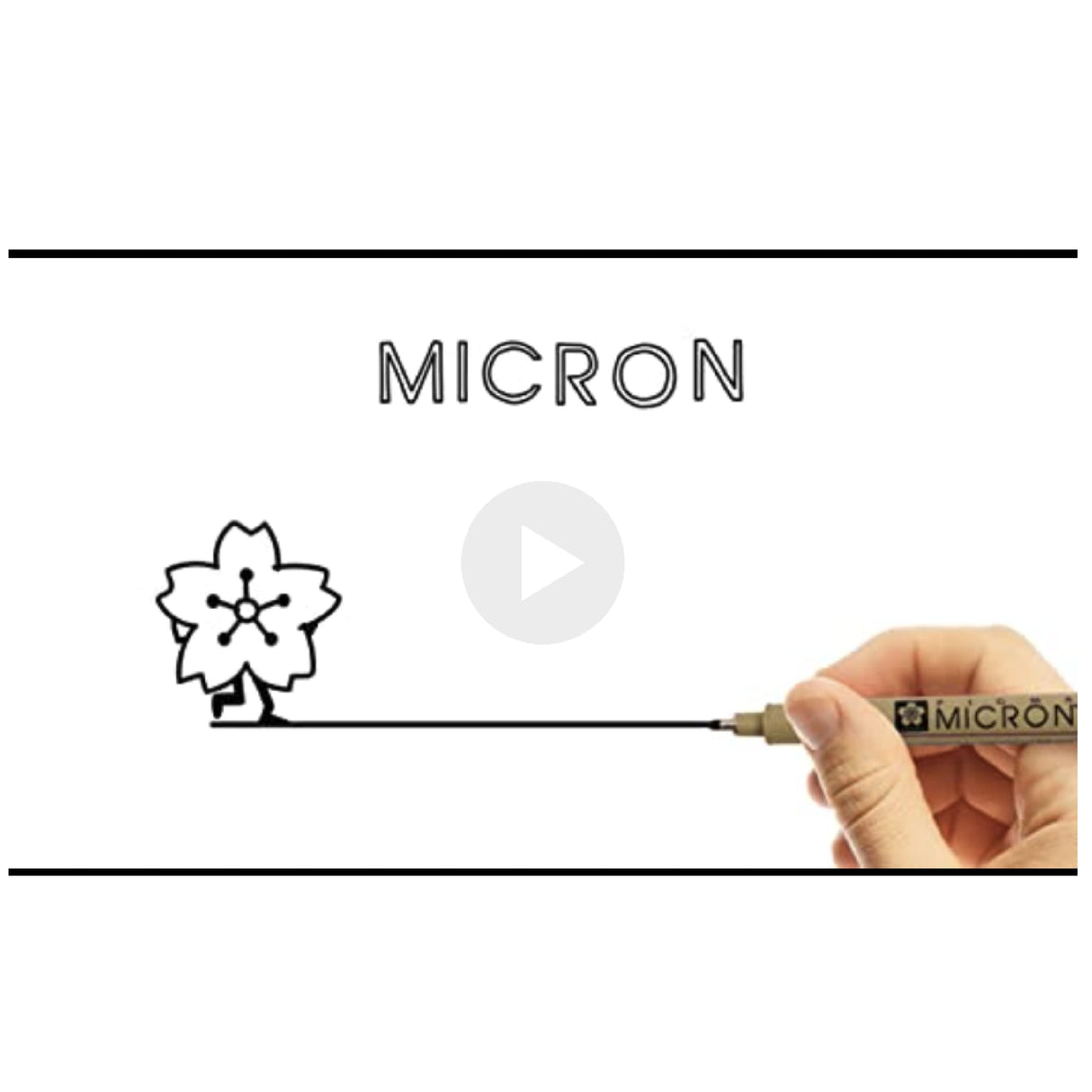 SAKURA Pigma Micron Fineliner Pens - Archival Black Ink Pens - Pens for Writing, Drawing, or Journaling - Assorted Point Sizes - 6 Pack SAKURA