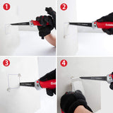 Goldblatt Folding Drywall / Sheetrock Saw, Jab / Hand Saw with Soft Grip Handle, for Wallboard, Plywood and PVC Goldblatt