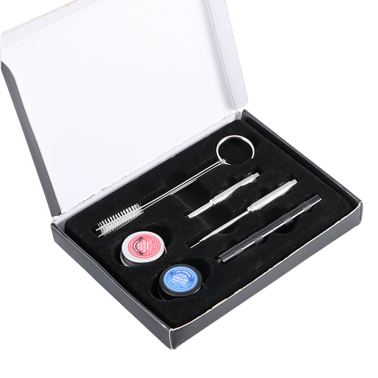 SAGUD Professional Airbrush Cleaning Maintenance Tools and Air Brush Spray Repair Kit.Suitable for Various Airbrushes. SAGUD