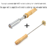 Custom Electric Wood Branding Iron for Woodworkers - Perfect Personalised Gift (350W, 1.5"x1.5") Arokimi