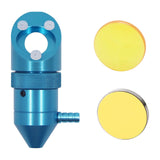 FONLAND K40 CO2 Laser Head with Air Assist for K40 Laser Engraver Cutter Engraving Machine, Lens Dia 12/18mm FL50.8mm & Dia 16mm FL25.4mm Mirror 20mm FONLAND