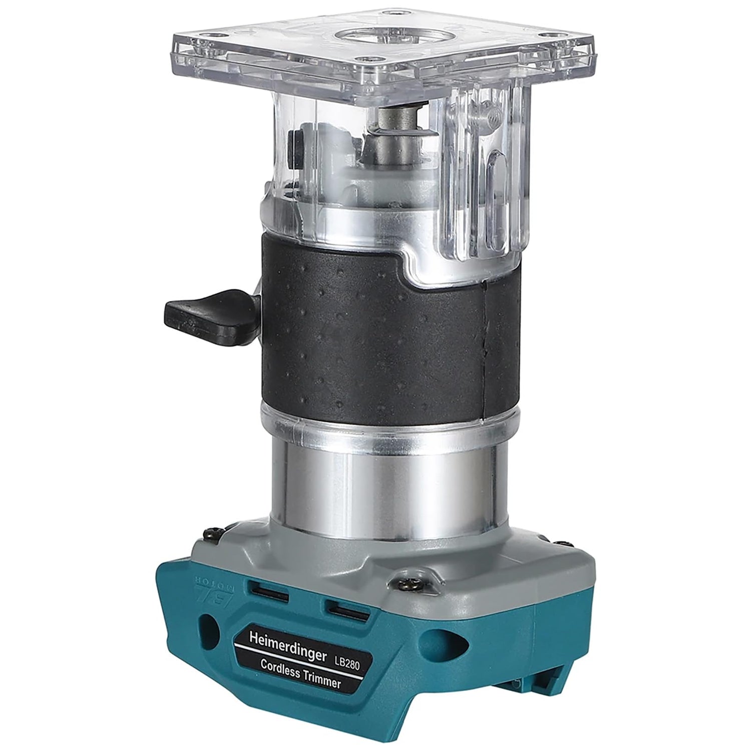 Heimerdinger Cordless Compact Wood Router Tool,Woodworking Trimmer Palm Router Suitable for Makita Battery, 5 Speeds for Wood Trimmer Cutting,Tool Heimerdinger