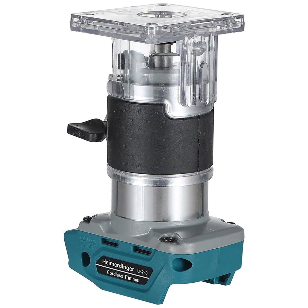 Heimerdinger Cordless Compact Wood Router Tool,Woodworking Trimmer Palm Router Suitable for Makita Battery, 5 Speeds for Wood Trimmer Cutting,Tool Heimerdinger