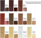 Wood Floor Repair Kit- Laminate Vinyl Hardwood Floor Repair Kit with Heat Pen Wax Filler Kit Cover Scratches, Stains, Cracks, Holes for Lvp Floor& Karidge