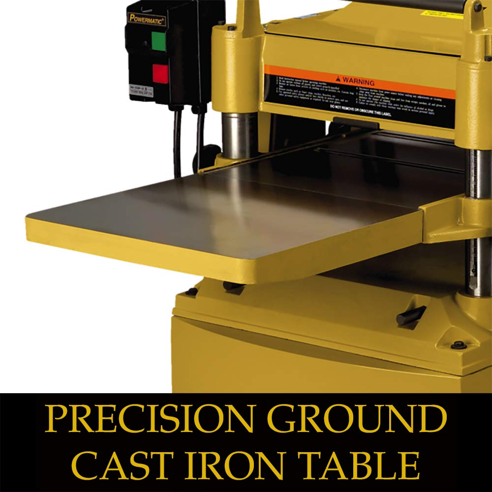 Powermatic 15-Inch Planer, Helical Head, 3 HP, 1Ph 230V (Model 15HH) Powermatic