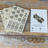 3D Wooden Puzzle T902 car - Wooden Puzzles for Adults - DIY Mechanical Model Building Kits, Wooden Craft Decoration Ornaments, Teen Educational STEM, ROEOLNIL