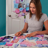 Craft-tastic DIY Wall Collage – Craft Kit – Personalize Your Space with Inspiring Quotes, Pre-cut Designs & Pictures Craft-tastic