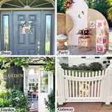 Large Wooden Letters 12 inch Wood Letters for Crafts Projects Small Wooden Letters 6 inch for Wall Decor Home Decor Birthday Party Wedding HEKOOLA