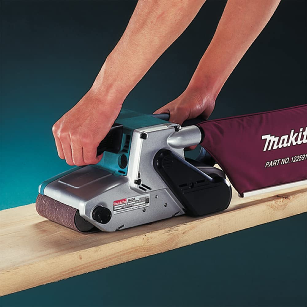 Makita 9404 4" x 24" Belt Sander, with Variable Speed , Blue Makita