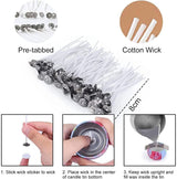 SUPERSUN Candles Making Kit for Adult - Christmas DIY Gift for Kid and Beginner, Includes Beeswax, Essential Oils, Dyes, and More DIY Candle Making SUPERSUN