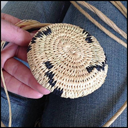 Traditional Coiled Basket Weaving Kit (Makes one 3in. - 4in. Basket, Basic Version)