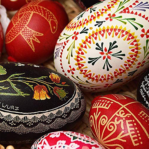 Sportsvoutdoors 6PCS Egg Kitchen Toys, Wooden Toy Food, Kids Play Food Cooking DIY Kitchen Pretend Play Food Set, Easter Eggs sportsvoutdoors