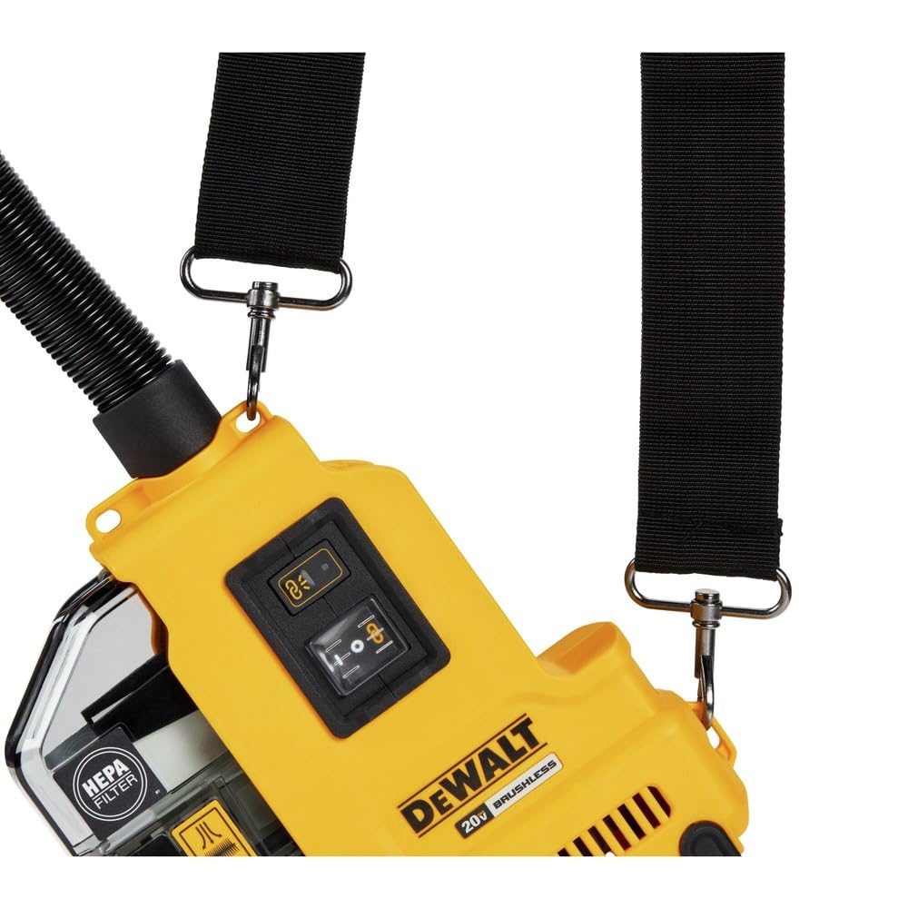 DEWALT 20V MAX* Dust Extractor, Brushless, Universal, Tool Only (DWH161B) - WoodArtSupply