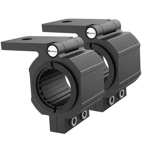 Audak 1 Pair Aluminum Mounting Bracket Kit Tube Clamp for 1.125 1.25 1.375 1.5 Inch Bullbar Roof Rack Roll Cage Horizontal Bar (1.1 to 1.5 Inch Audak