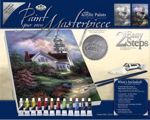 Royal & Langnickel Paint Your Own Masterpiece Painting Set, Cape Elizabeth Royal & Langnickel
